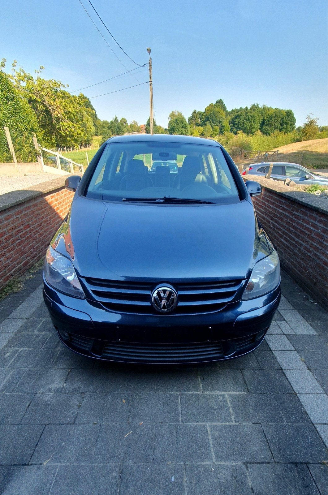 Golf Plus 1.6 FSI, Auto's, 4 cilinders, Blauw, Leder, 5 deurs