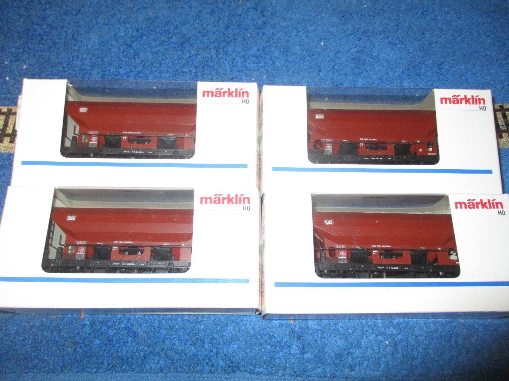 Marklin 4 wagons 4631 DB, Ophalen of Verzenden, Nieuw, Wagon, Märklin