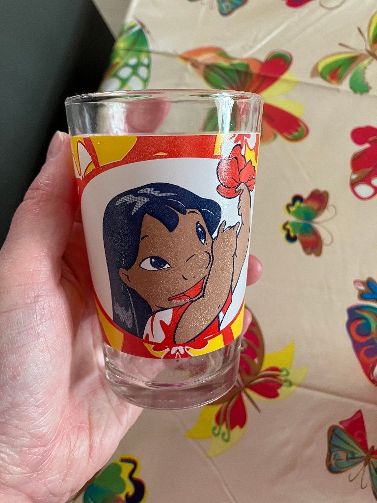 Disney glas - Lilo & Stitch, Verzamelen, Ophalen of Verzenden, Overige figuren, Servies