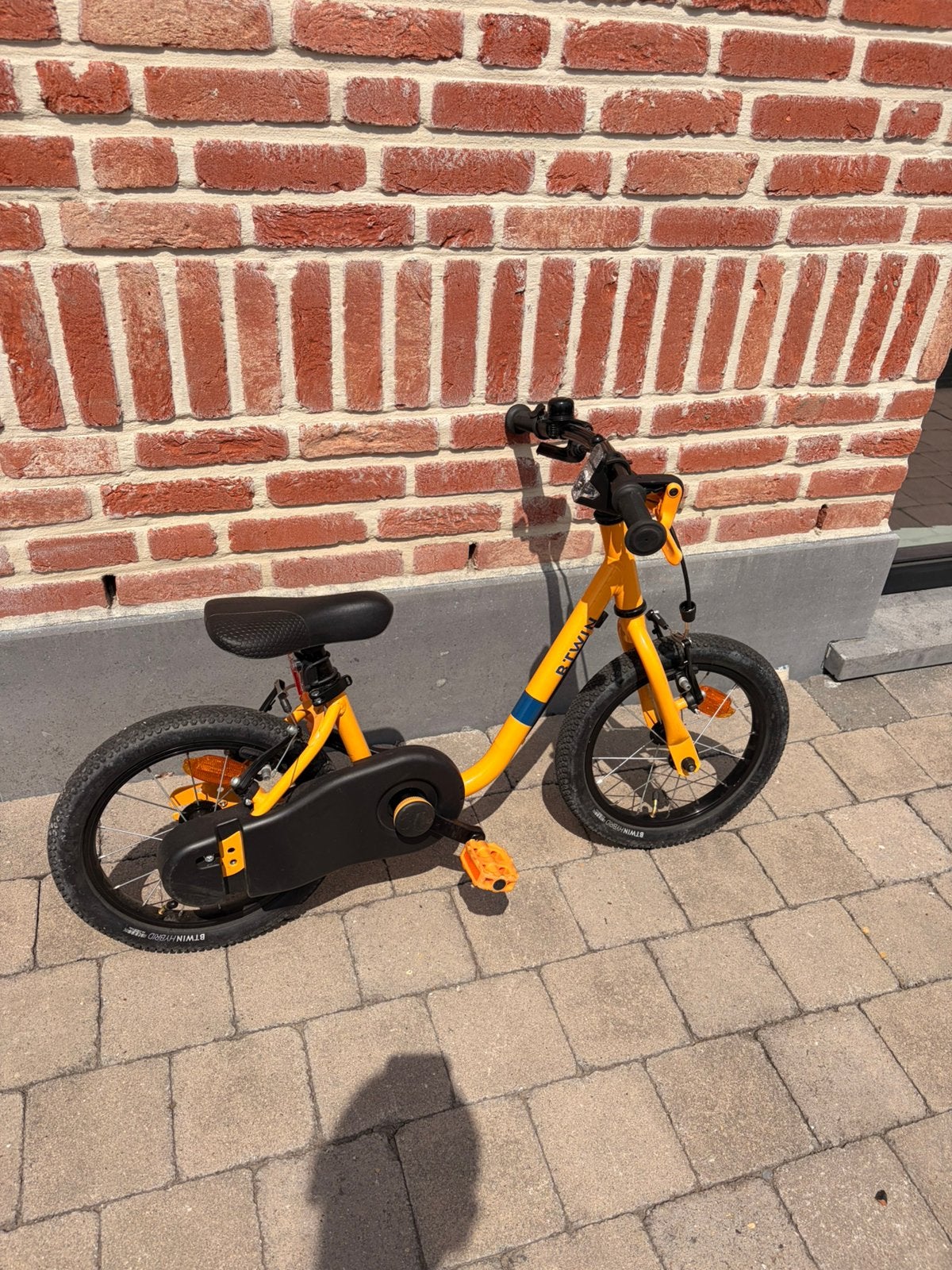 Kinderfiets decathlon 14 inch, Fietsen en Brommers, Ophalen, Zo goed als nieuw