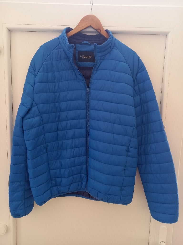 a vendre une doudoune ( été ) taille L état neuf, Enlèvement ou Envoi, Regency, Bleu, Taille 52/54 (L)