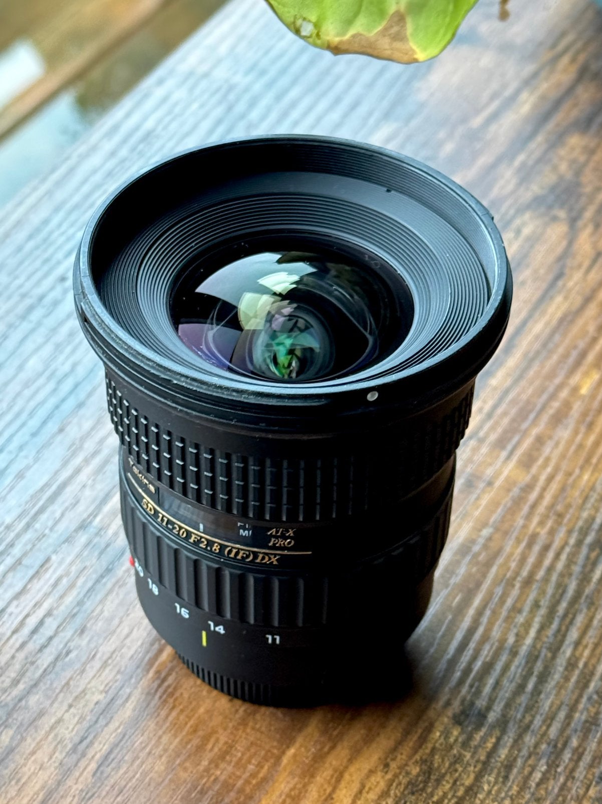 Tokina AT-X Pro SD 11-20mm f/2.8 (IF) DX, Canon EF-mount, Ophalen of Verzenden, Zo goed als nieuw, Tokina, Canon EF