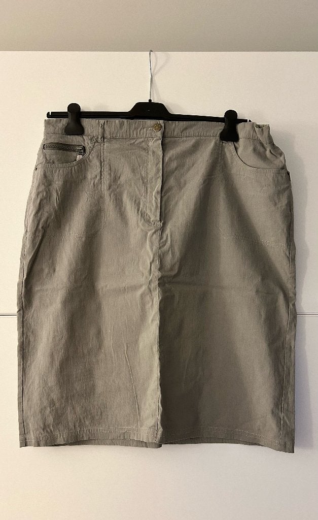 Opus beige-grijze rok, Kleding | Dames, Rok, Ophalen of Verzenden, Grijs, Gedragen