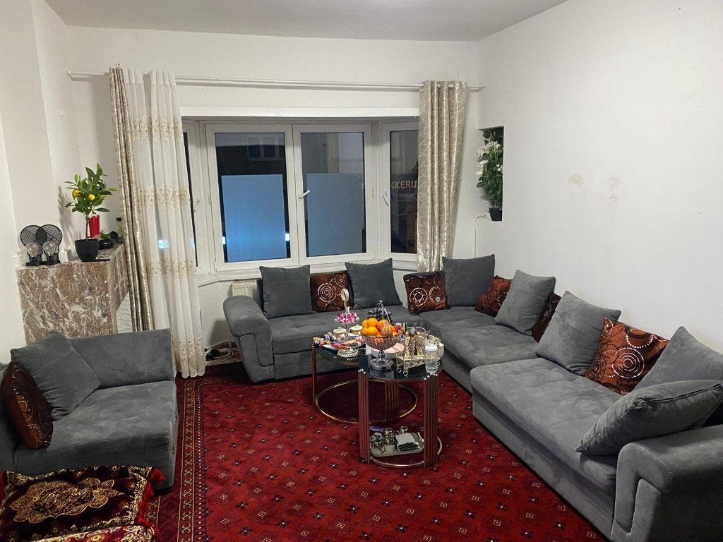 bankstel stof 9 persoons, Huis en Inrichting, Ophalen, Gebruikt, Overige maten, Lounge