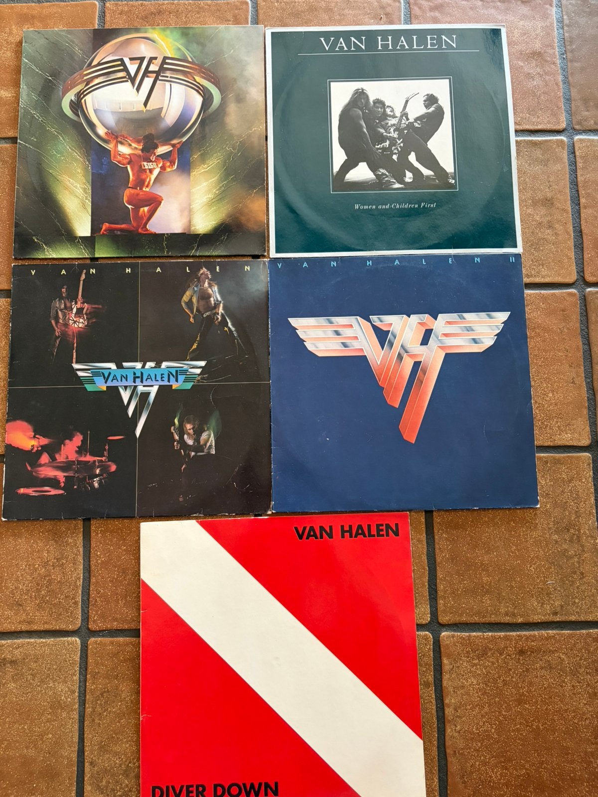 Lps VAN HALEN, Ophalen of Verzenden, Gebruikt