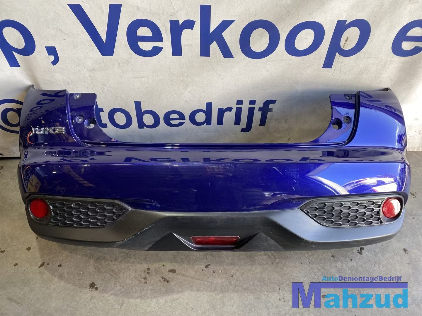 NISSAN JUKE F15 donker Blauw sport achterbumper 2010-2019, Nissan Motor Co., Ltd., Arrière, Pare-chocs, Takashima 1-chome 1-1
220-8686  Yokohama