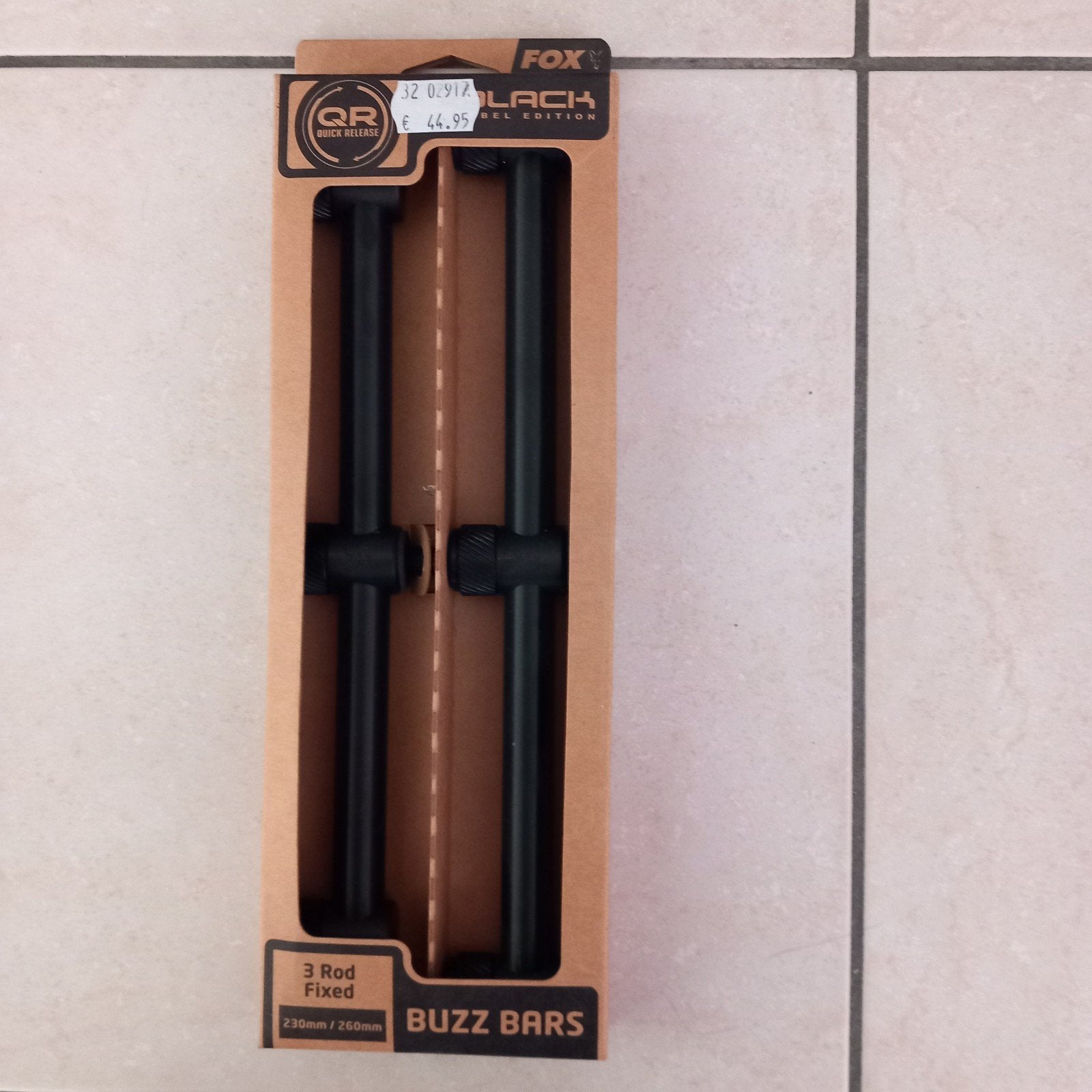 Paire Buzz Bars 3 cannes marque Fox 230 mm/ 260 mm, Enlèvement, Neuf