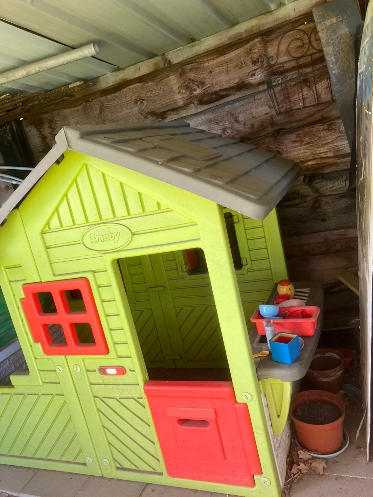 Speelhuisje buiten, Kinderen en Baby's, Ophalen, Gebruikt