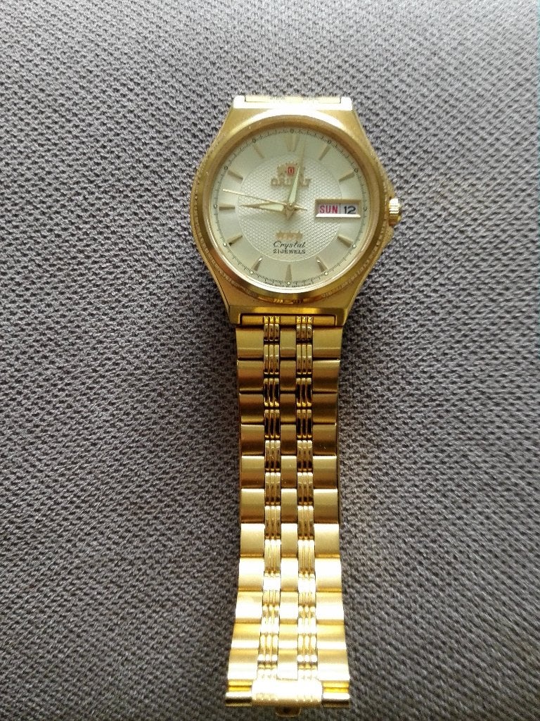 ORIENT automatic  / in nieuwe staat/, Staal, Staal, Polshorloge, Zo goed als nieuw