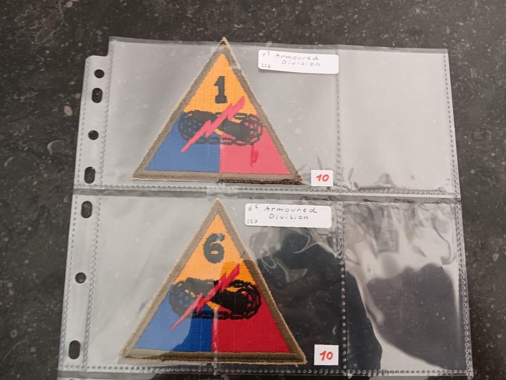 Us ww2 patches, Enlèvement ou Envoi