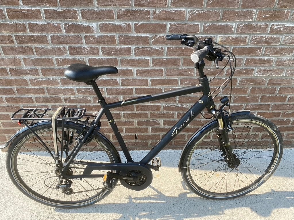 Granville Urban Hudson fiets - maat L, Fietsen en Brommers, Fietsen | Heren | Herenfietsen, Ophalen, Gebruikt, Velgrem, Versnellingen