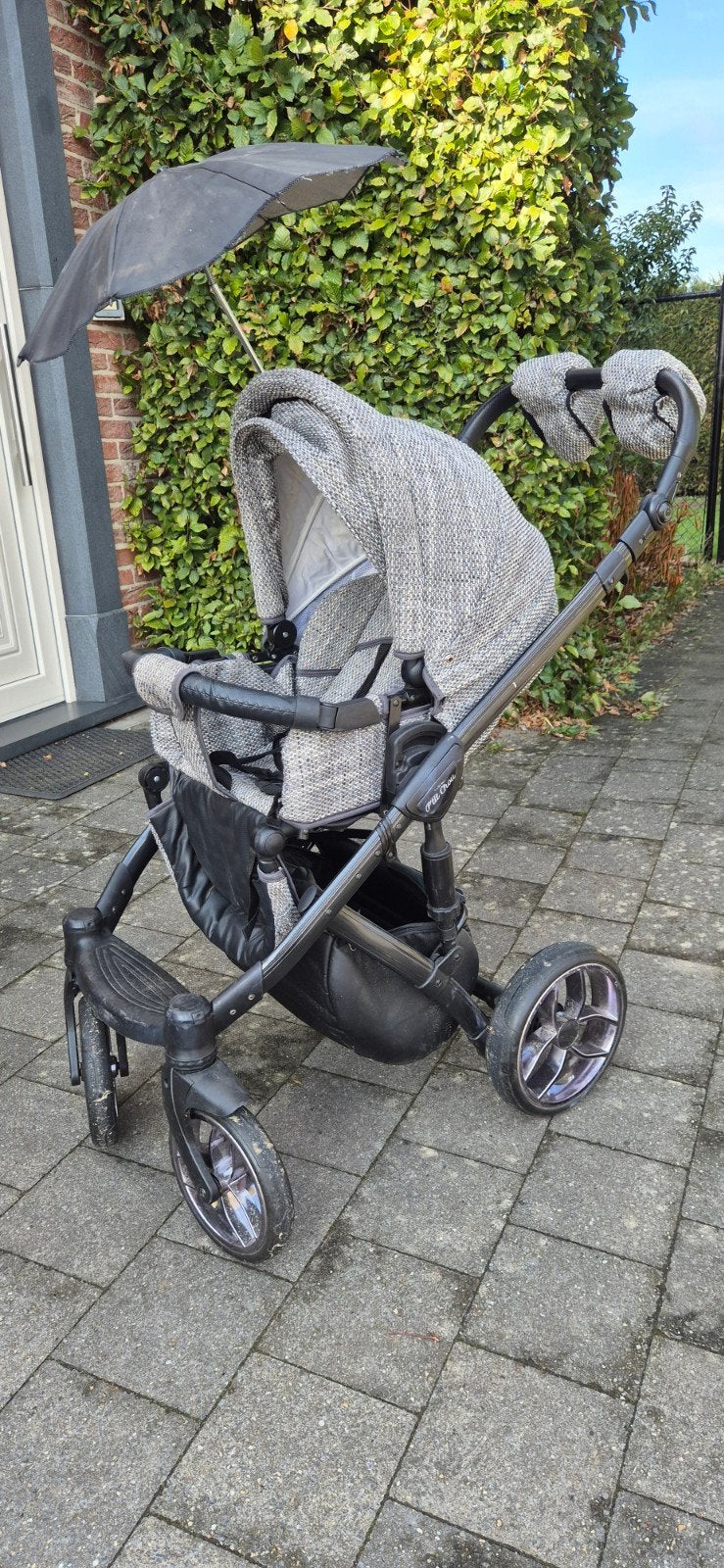 3 delige buggy met autozitje isofix, Kinderen en Baby's, Gebruikt, Luchtbanden, Combiwagen, Ophalen