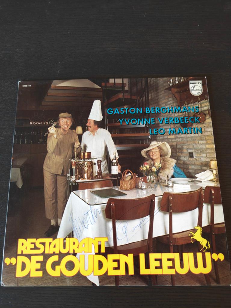 Gaston en Leo LP gesigneerd, Cd's en Dvd's, Vinyl | Wereldmuziek, Ophalen