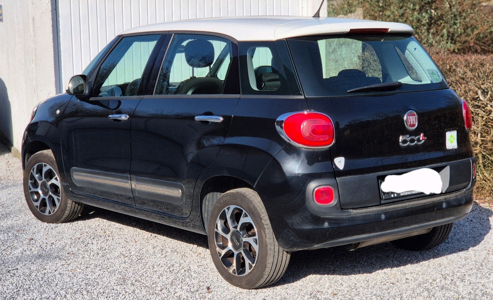 fiat 500L CNG BENZ 1prop clima 2017.180mkm ctok 4999€, Cuir, Euro 6, Boîte manuelle, 5 portes