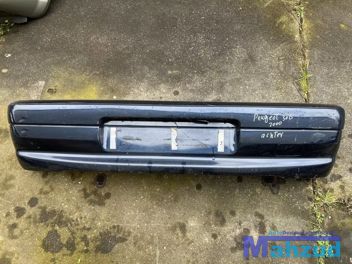 PEUGEOT 306 hatchback blauw achterbumper 1993-2003, Taurusavenue 1
2132 LS  Hoofddorp, NL, Pare-chocs, Stellantis N.V., Utilisé