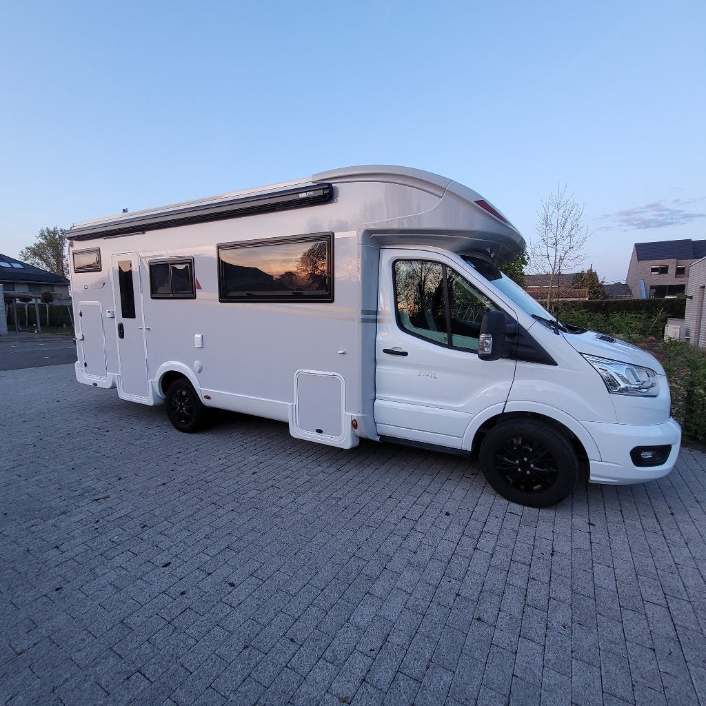 Camper Roller Team 274 TL AUTOMAAT 170PK 6 personen, Caravans en Kamperen, Standaard zit, Ringverwarming, Ford, 7 tot 8 meter