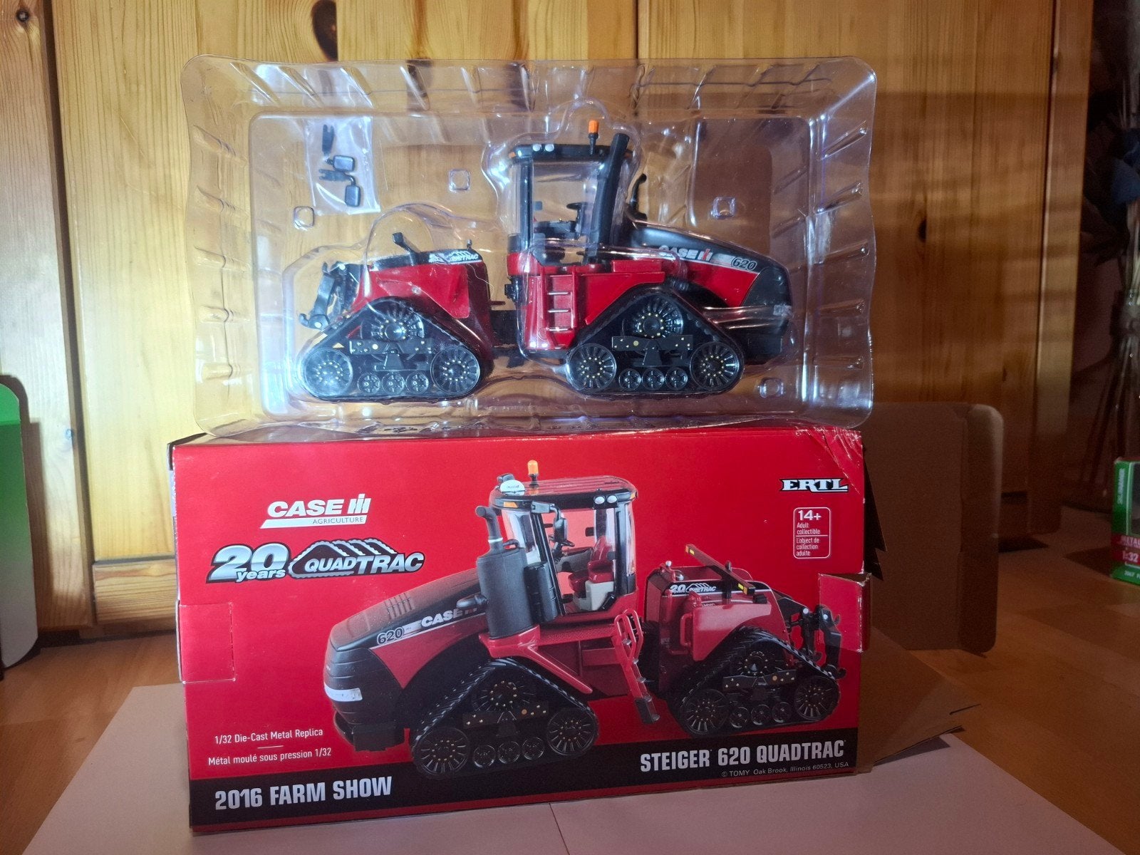 tracteur Case IH steiger 620, Hobby & Loisirs créatifs, Enlèvement ou Envoi, Neuf, Tracteur et Agriculture, ERTL