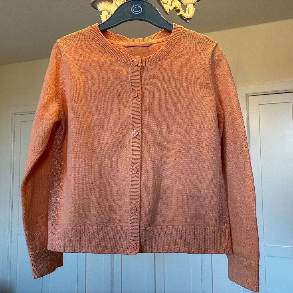 Twinset in zacht oranje / maat 116, Ophalen, Maat 116