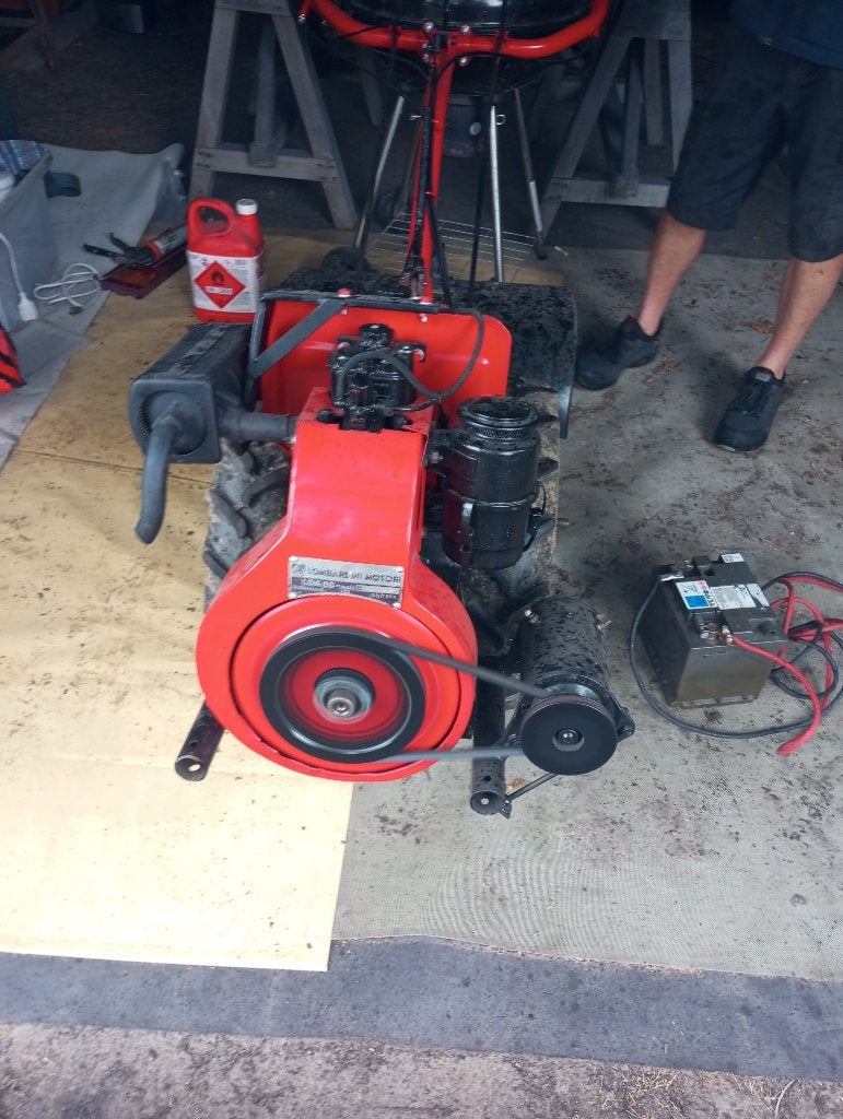 Motocultor nibi diesel, Zakelijke goederen, Ophalen, Grondbewerking
