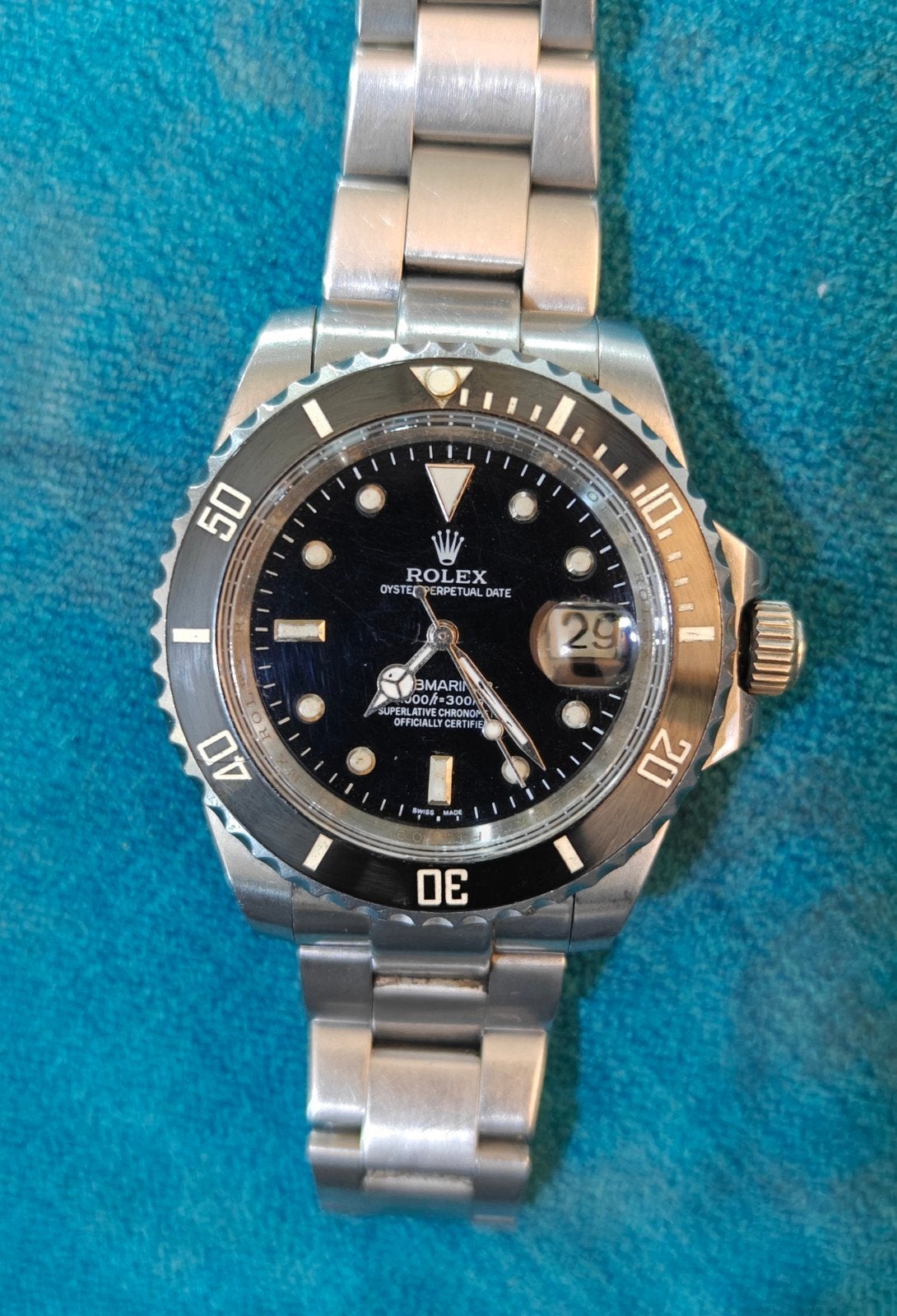 Rolex-horloge, Ophalen of Verzenden, Staal, Staal, Rolex