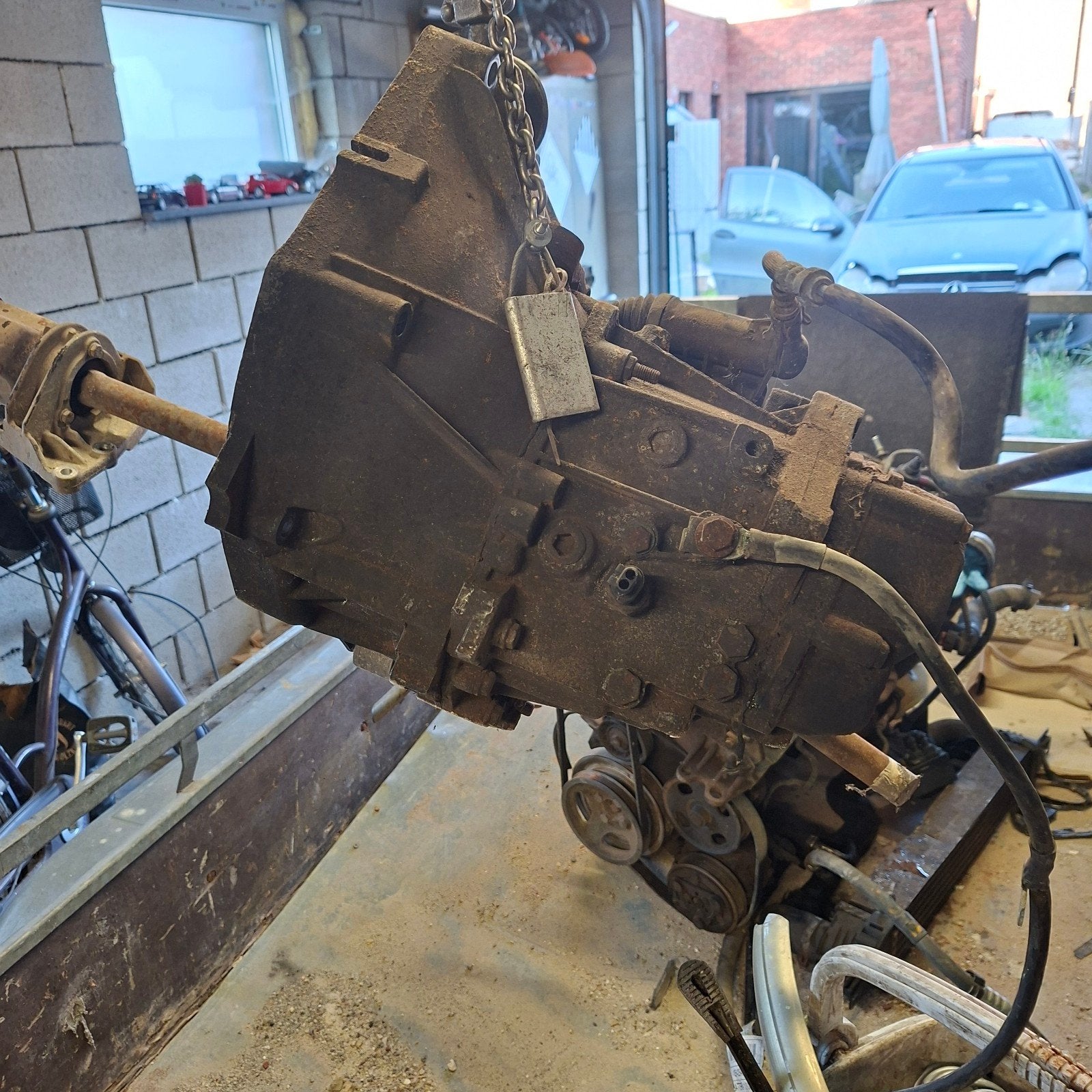 Versnelingsbak 1.4 diesel citroen nemo, Ophalen, Gebruikt