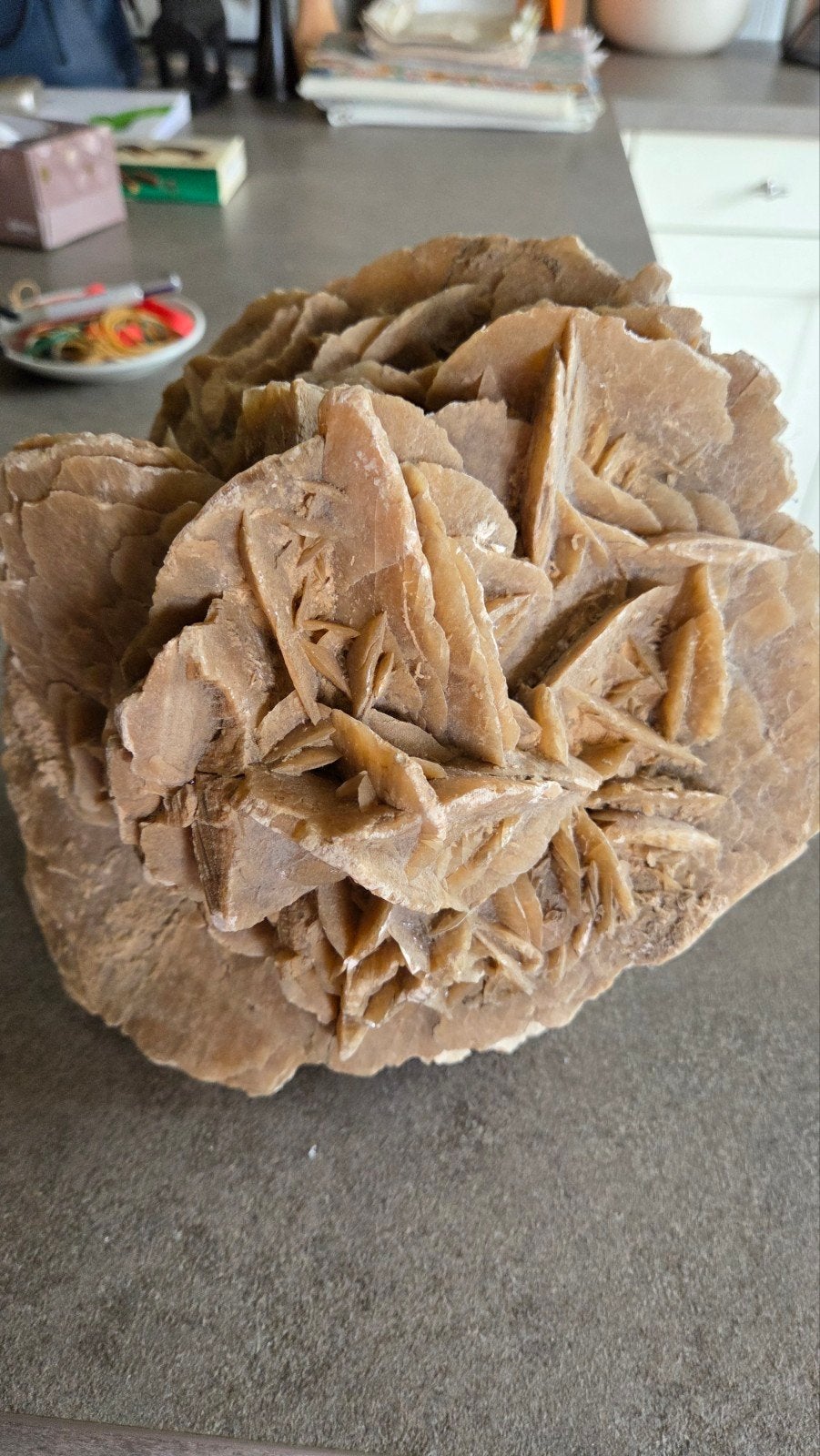 woestijnroos, Verzamelen, Mineralen en Fossielen, Ophalen, Mineraal