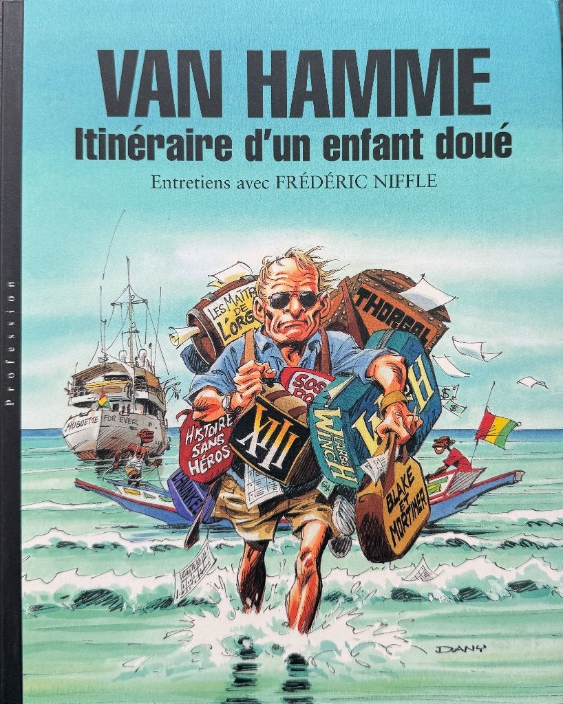 Van Hamme - Itinéraire d'un enfant doué (monographie), Enlèvement ou Envoi, Comme neuf, Frédéric Niffle
