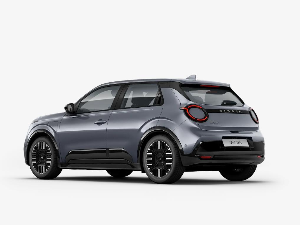 Nissan Micra 40 kWh Advance, Auto's, Zilver of Grijs, 500 kg, Te koop, Stadsauto