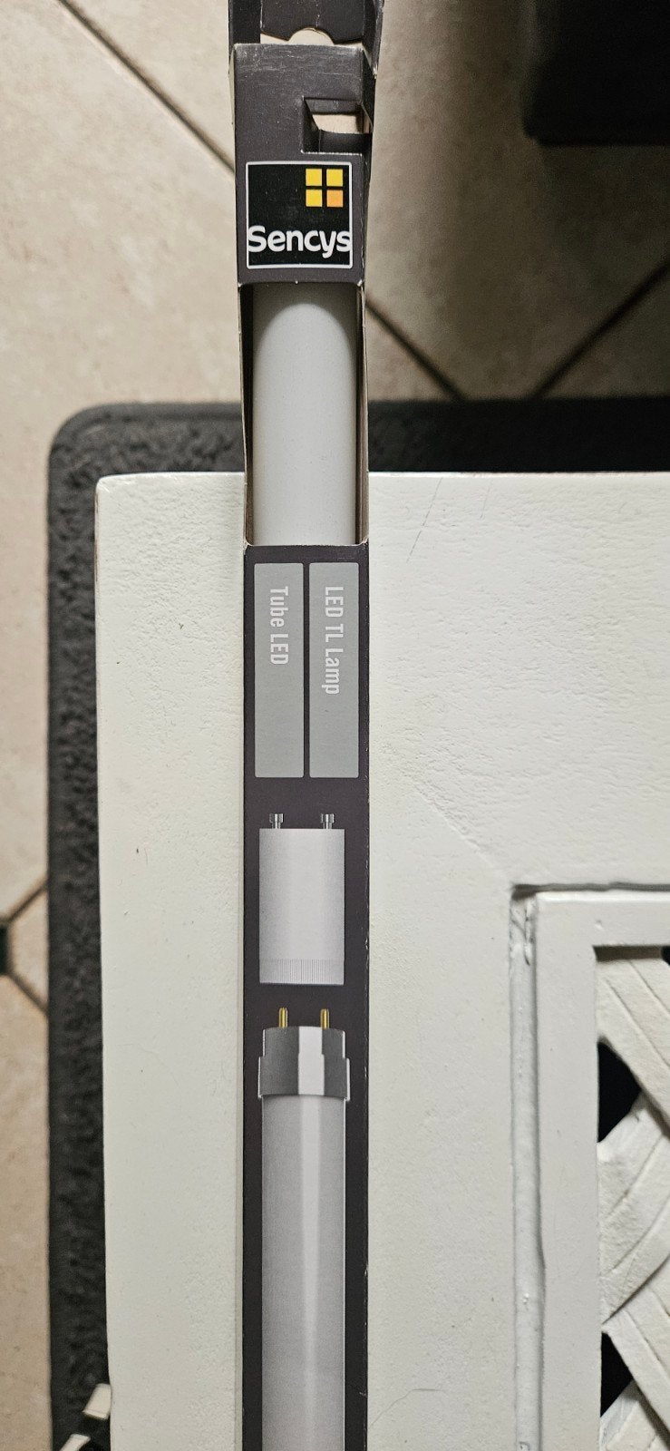 lampe TL S'encastre neuve
