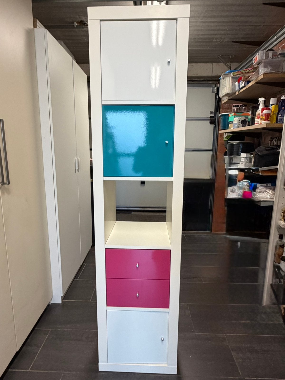 Ikea kast kallax, 25 à 50 cm, Comme neuf, Moins de 50 cm, Avec tiroir(s)