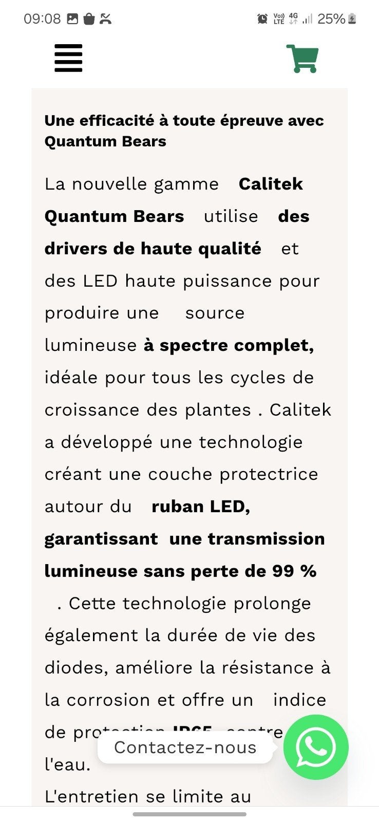 quantum bears 420w, Enlèvement