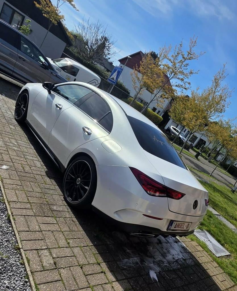 mercedes cla 180d 2022, Auto's, Mercedes-Benz, Particulier, CLA, Diesel, Euro 6, Berline, 5 deurs, Automaat, Wit, Zwart, Leder en Alcantara