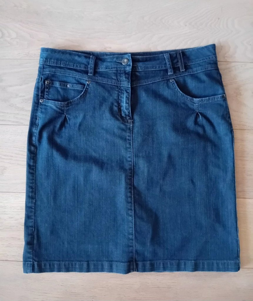 Rechte jeansrok JBC ,maat 44, Kleding | Dames, Blauw, JBC, Maat 42/44 (L), Ophalen of Verzenden