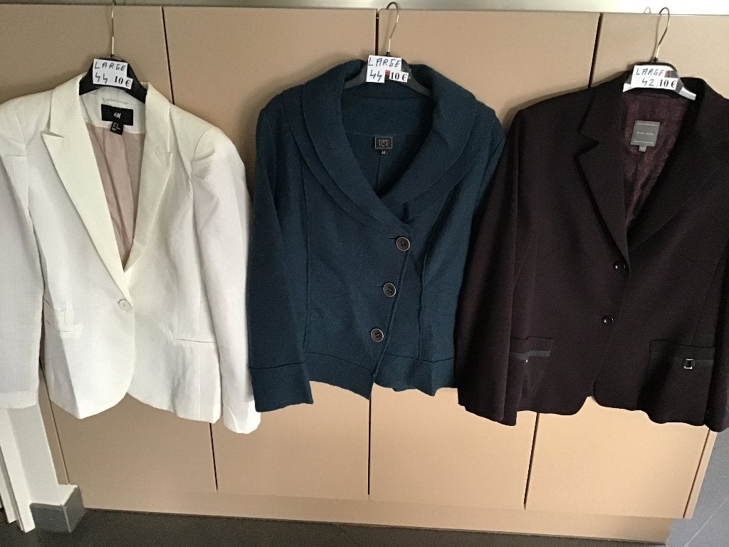 3 mooie dames jasjes maat LARGE aan 10 euro, Ophalen of Verzenden, Zo goed als nieuw