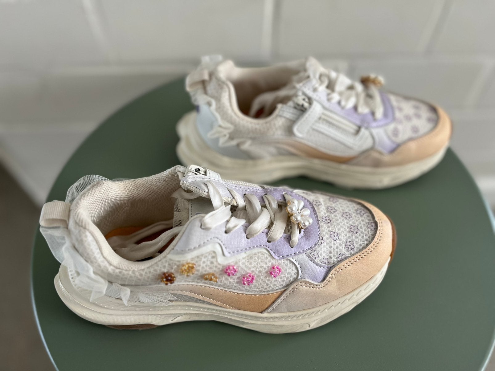 Sneakers MILO & MILA taille 33, Enlèvement ou Envoi, Comme neuf, Chaussures, Fille