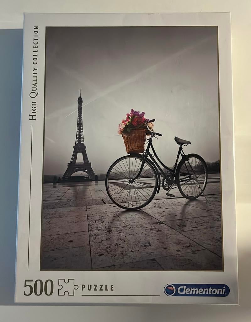 Puzzel Parijs 500 stukken, Hobby en Vrije tijd, Ophalen of Verzenden, Zo goed als nieuw