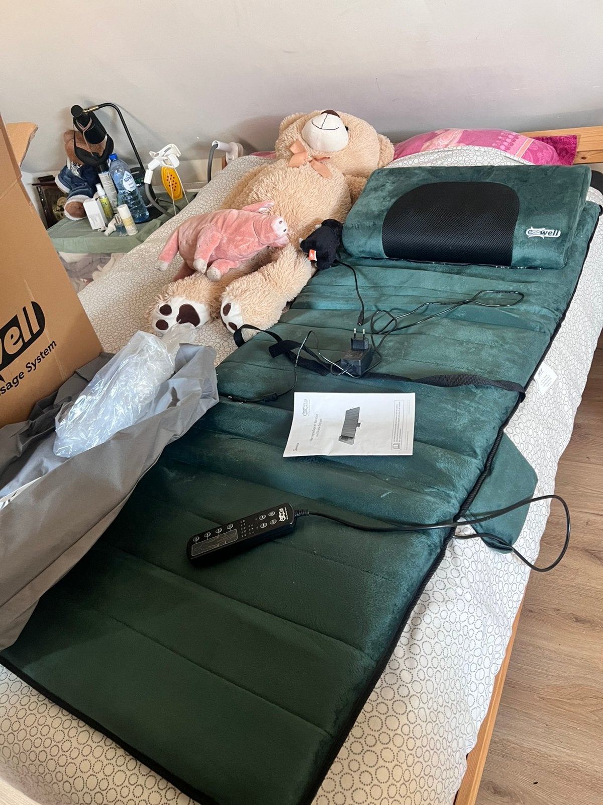 Matelas de massage électrique Ezwel Remedy Massage System., Enlèvement, Comme neuf
