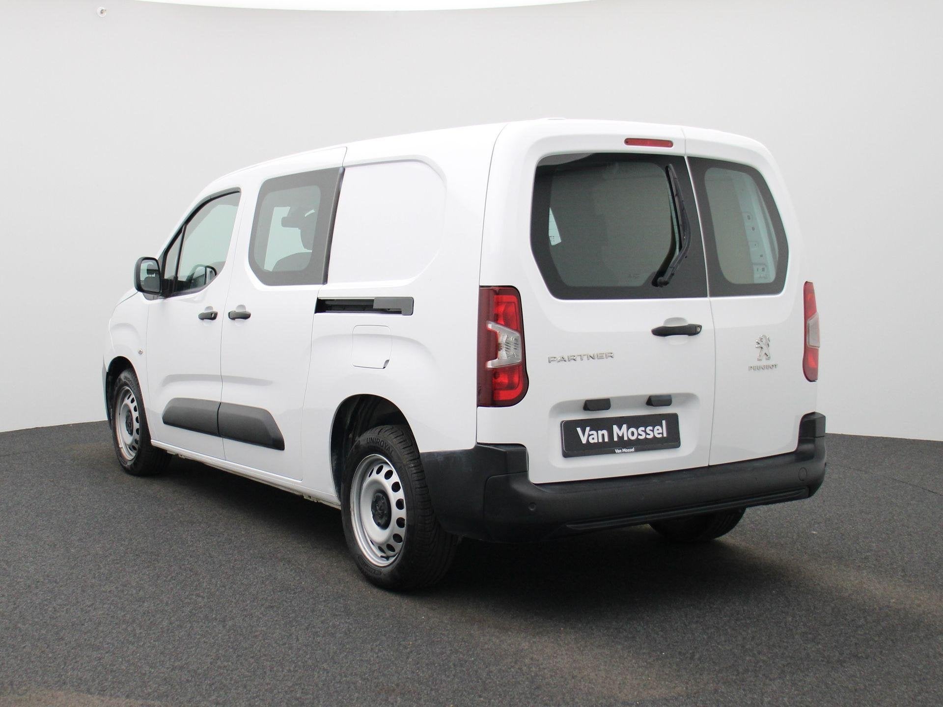 Peugeot Partner 1.5 BlueHDi L2 Heavy 75kW DC | PDC A | Bluet, Auto's, Voorwielaandrijving, Stof, Gebruikt, Euro 6