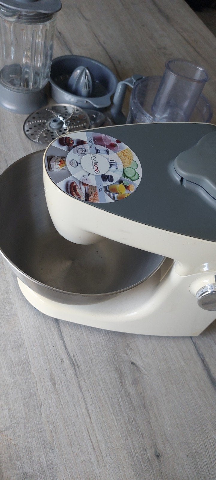 Kenwood KHH30 multifonction, Electroménager, Mélangeurs de cuisine, Utilisé, 3 à 4 litres, 3 vitesses ou plus, Enlèvement