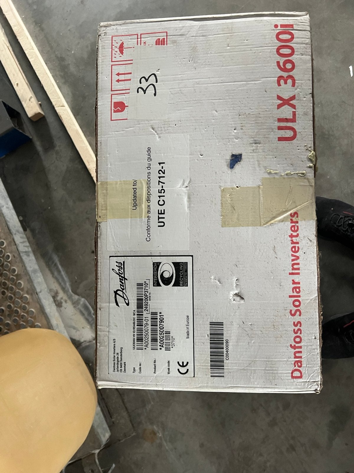 ! ! ! ! ONDULEUR SOLAIRE DANFOSS NOUVEAU ! ! !, Bricolage & Construction, Enlèvement, Neuf, Autres types