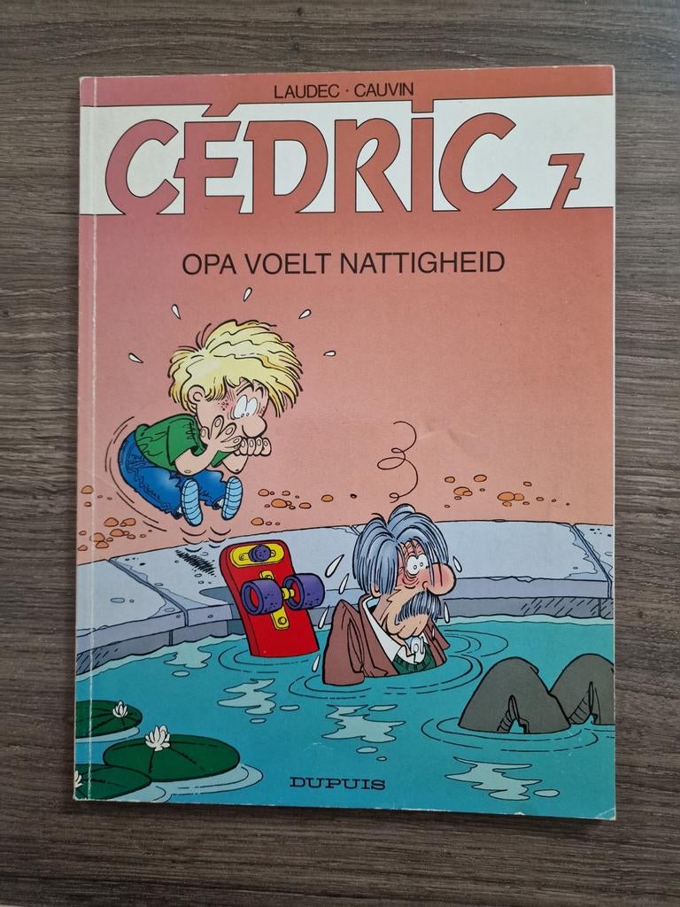Strips. Cedric, Boeken, Ophalen of Verzenden, Zo goed als nieuw, Laudec - Cauvin, Meerdere stripboeken