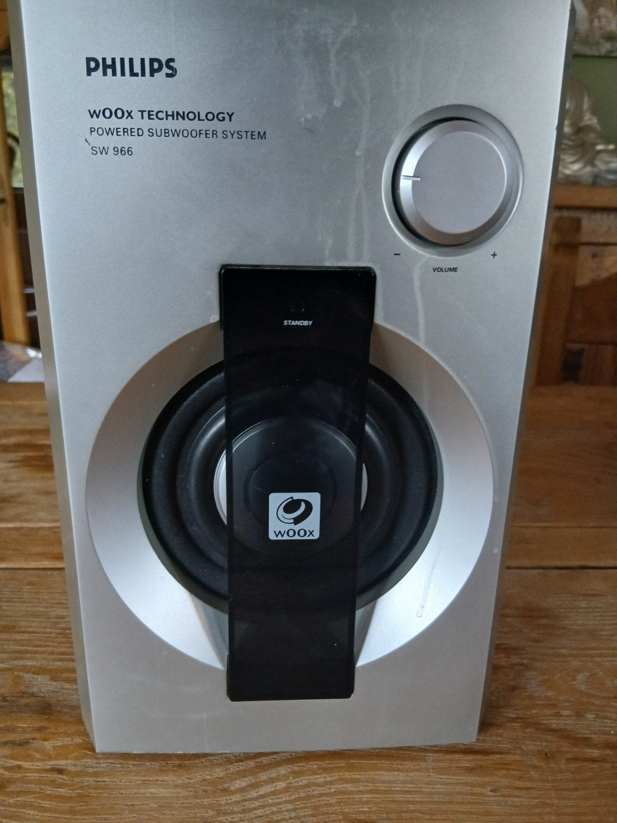 Philips SW 966 Actieve Subwoofer – Krachtige Bas (wOOx Techn, TV, Hi-fi & Vidéo, Enceintes, Enlèvement, Subwoofer, Philips