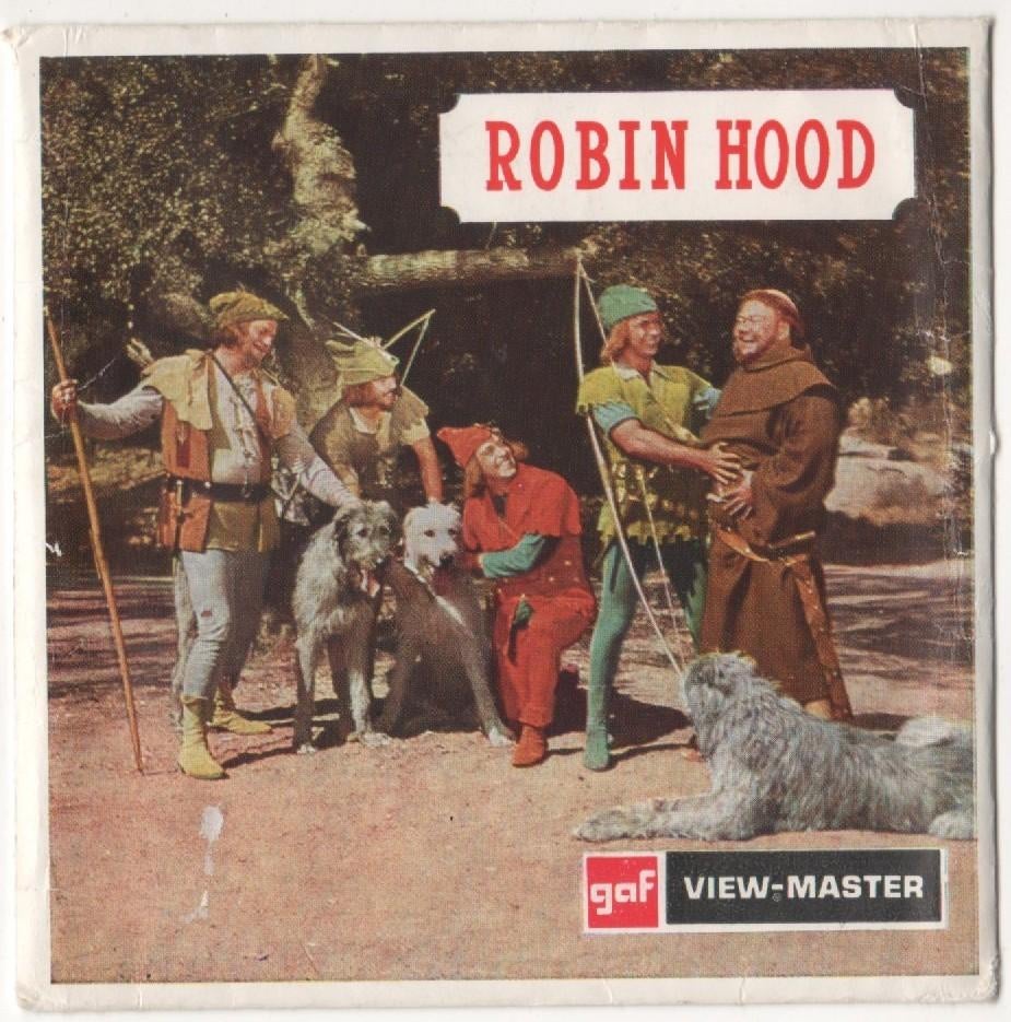 View-master Robin Hood B 378 Boekje NL, Ophalen of Verzenden
