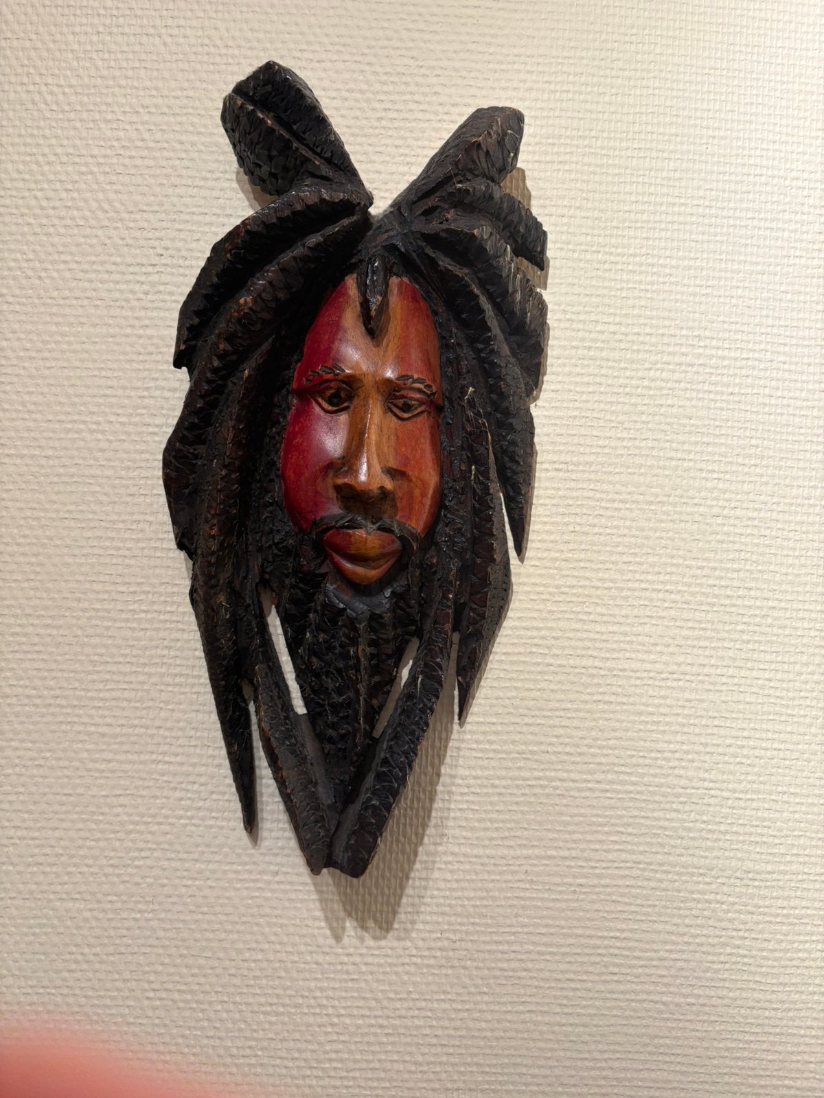 Houtsculptuur-Bob Marley-Jamaica (Nine Mile)-Rastaman, Ophalen, Overige stijlen, Hout, Houtsnijwerk