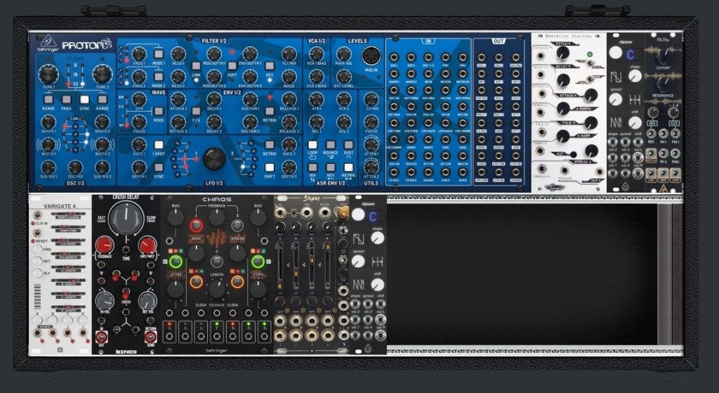 Modules Eurorack + proton Berhinger, Musique & Instruments, Synthétiseurs, Comme neuf, Autres nombres, Autres marques, Enlèvement ou Envoi