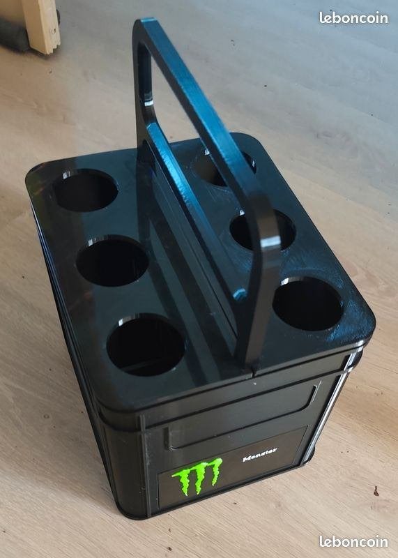 Glacière look Monster Energy avec bouchon a canette Neuf, Ophalen of Verzenden, Nieuw, Koelbox