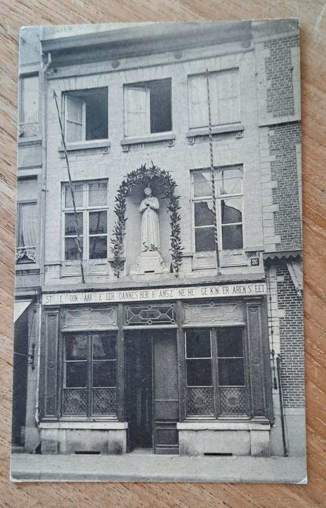 postkaart Diest - Geboortehuis van H.J. Berchmans, Ophalen of Verzenden, Gelopen, Vlaams-Brabant