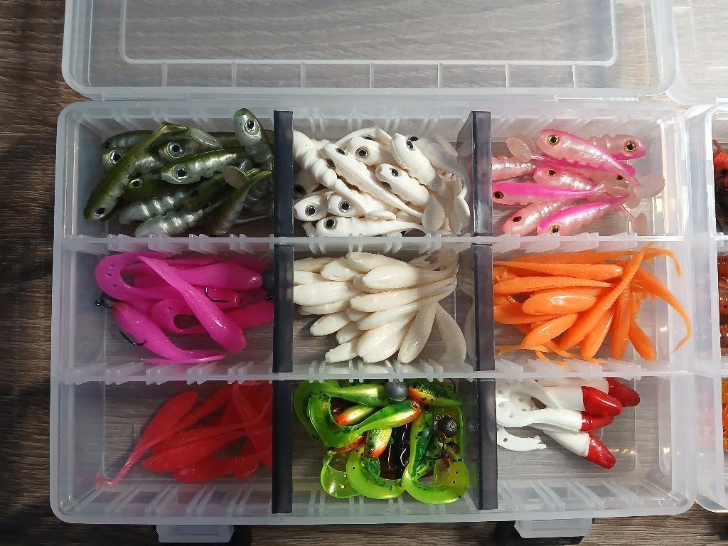 Boîtes Perche (leurres souples), Enlèvement, Neuf, Autres types