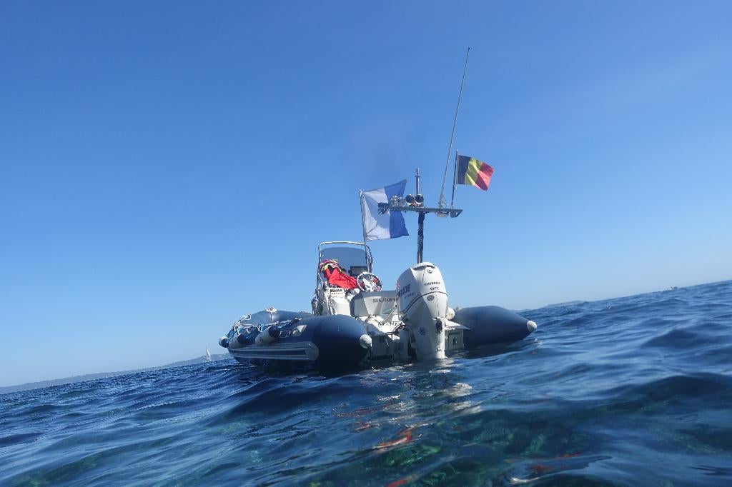 bateaux semi rigide, 50 ch ou plus, Enlèvement, Utilisé, Moteur hors-bord