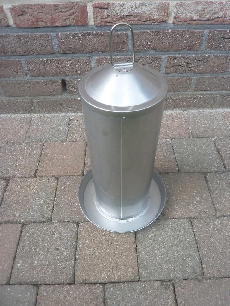 Drinkbak inox, Ophalen, Nieuw, Drinken en Voederen